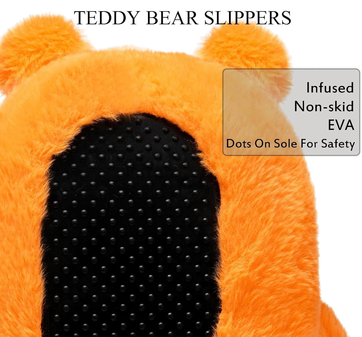 Kids TeddyBear Slippers