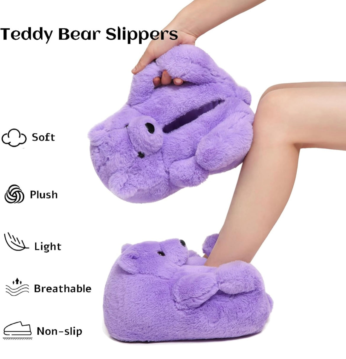 Women’s TeddyBear Slippers
