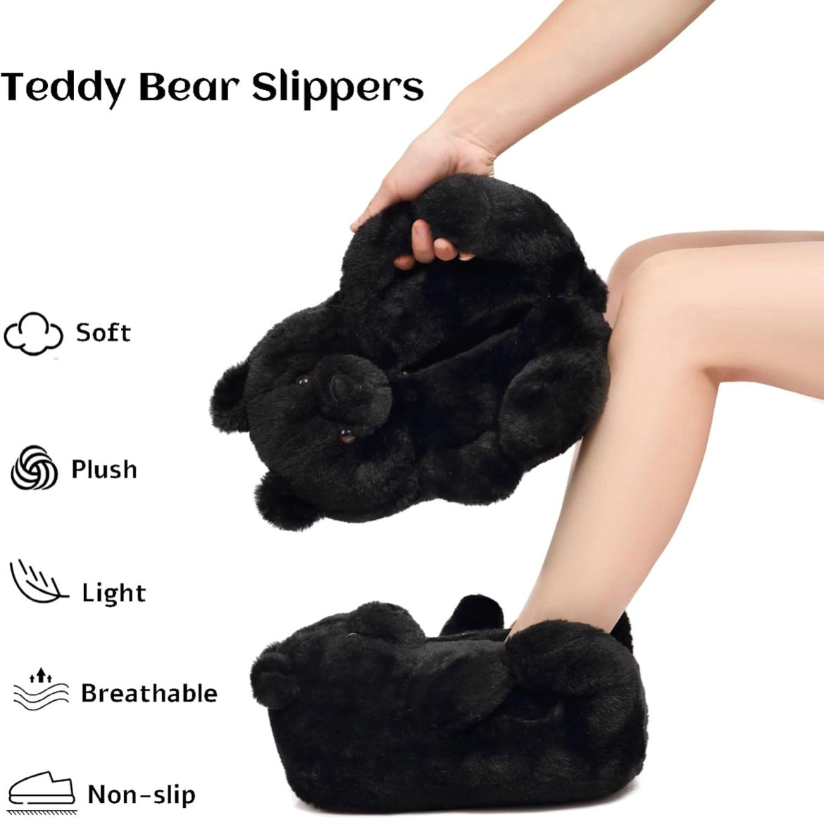 Kids TeddyBear Slippers